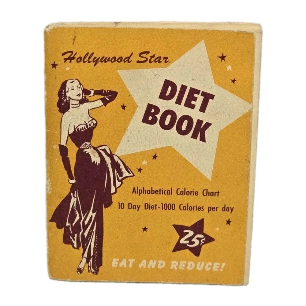 1959 Hollywood Star Diet Book Vintage Calorie Guide Research Diet Consultants